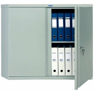 Шкаф офисный Практик М 08 832x915x370мм ключевой S20499320302 10740₽