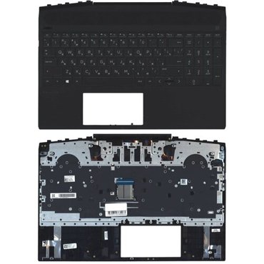 Клавиатура keyboard для ноутбука HP Pavilion Gaming 15-DK топкейс 9049₽