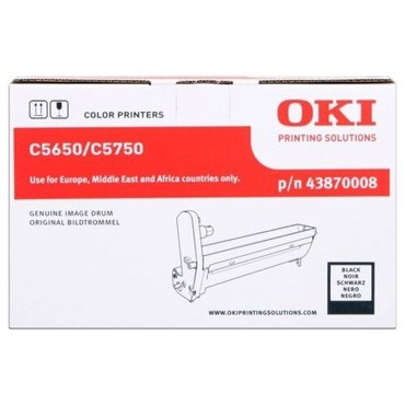 Фотобарабан Oki 43870008 черный оригинальный 6860₽