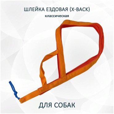 Шлейка ездовая totemica для собак X-Back классическая Жёлто-фиолетовая XS 2144₽