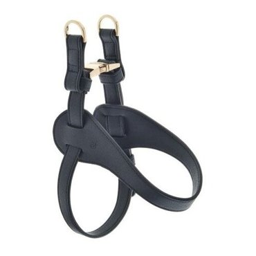 Шлейка Феррибелла MOKKA экокожа синяя S 39-57см 484₽