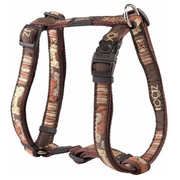 Шлейка Rogz Fancy Dress L SJ03 обхват шеи 34-56 см mint dog 2592₽