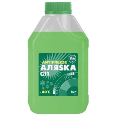 Антифриз Аляска -40 Green G11 Готовый -40c Зеленый 1 Л 5063 Аляска арт 5063 845₽
