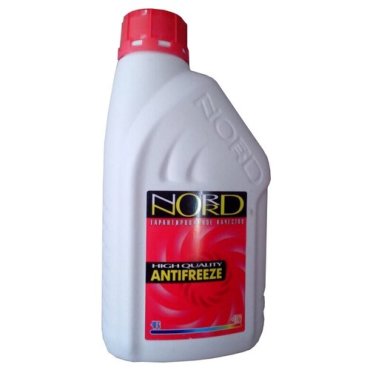 Антифриз Nord High Quality Antifreeze Готовый -40C Красный 3 Кг Nr 22243 nord арт NR 22243 273₽
