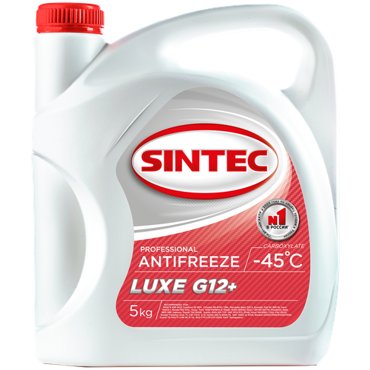 Антифриз SINTEC LUXE G12 -45 5 л 1 уп 282₽