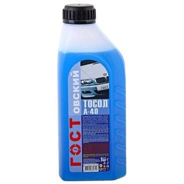 Антифриз Gostovskiy Тосол А-40 1 л 1 уп 380₽