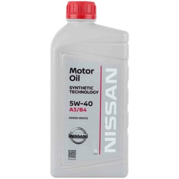 Моторное масло Nissan MOTOR OIL SAE 5W-40 Синтетическое 5 л 1340₽
