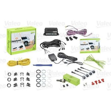 VALEO 632200 Комплект датчиков парковки зад 4 шт звуковой сигнал цвет черный 11883₽