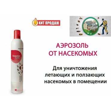 Аэрозоль INSECTA от насекомых 750 мл 576₽
