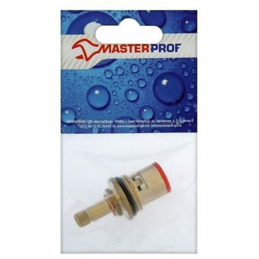MasterProf Кран-букса MasterProf 12 8 х 24 мм керамика с метрической резьбой под крест 346₽