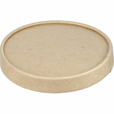 Крышка бум OSQ Round Bowl kraft lid 100 d-102х16мм450штуп 5267₽