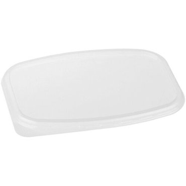 Крышки для одноразовых контейнеров OfficeClean 1381025мм набор 100шт ПП прозрачные 321697 447₽