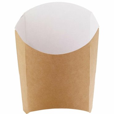 Упаковка бум OSQ FRY L 80120х53х82135мм крафт1000штуп 8765₽