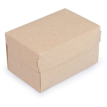 Упаковка для десертов бумажная 1200 мл крафт CAKE 1200 50 шт 1033₽