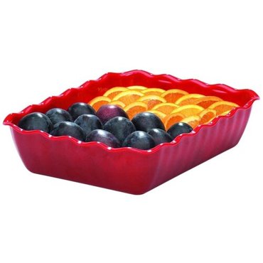 Салатник CAMBRO с декоративными бортами 265 х 335 х 8 см DC10404 2 шт 3386₽