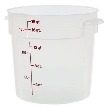 Cambro Контейнер пищевой RFS18PP190 172 л 36x36 см прозрачный 3661₽
