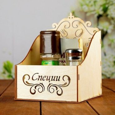 Коробочка под специи Специи 15х15х16см 438₽