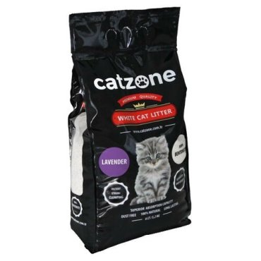 Комкующийся наполнитель Catzone Lavender 52кг 895₽