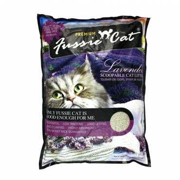 Наполнитель для кошек Fussie Cat Лаванда комкующийся 10 л 1138₽