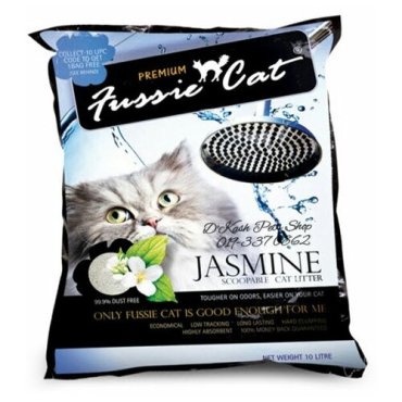 Комкующийся наполнитель Fussie Cat Жасмин 5л 718₽