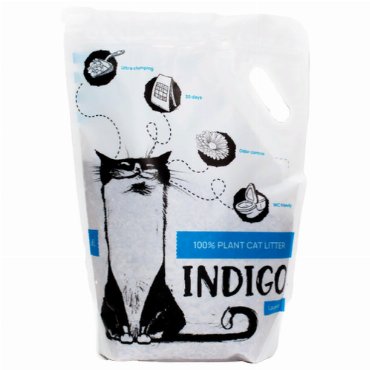 Комкующийся наполнитель INDIGO с ароматом лаванды 6л 1 шт 789₽