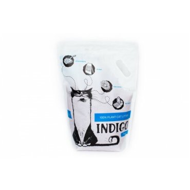 Комкующийся наполнитель INDIGO с ароматом персика 6л 1 шт 969₽