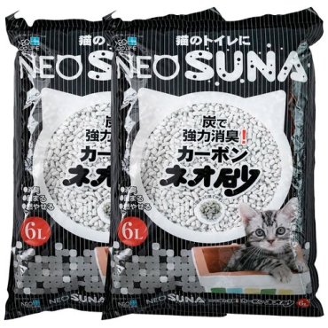 Neo Loo Life Neo Suna наполнитель комкующийся для туалета кошек с активированным углем 6 6 л 2371₽