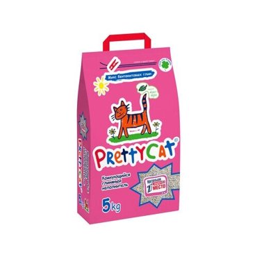 Pretty Cat Комкующийся наполнитель Алоэ Euro Mix Double Effect 5 кг 48972 2 шт 1239₽
