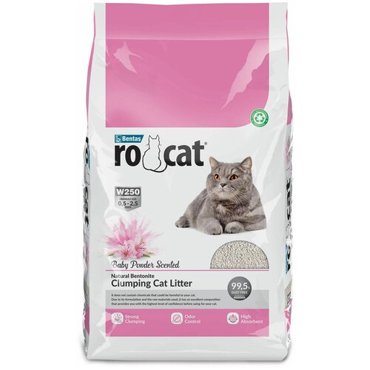 Ro Cat комкующийся наполнитель для кошек без пыли с ароматом детской присыпки - 5 л 425 кг 528₽