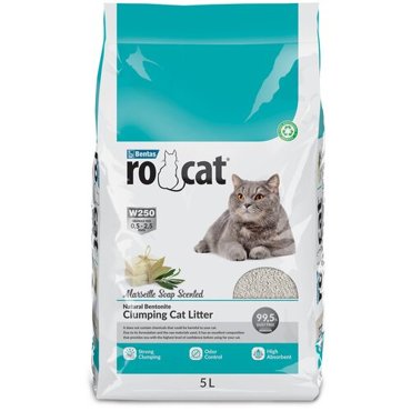 RO CAT MARSILLA SOAP наполнитель комкующийся для туалета кошек с ароматом марсельского мыла 10 л 857₽