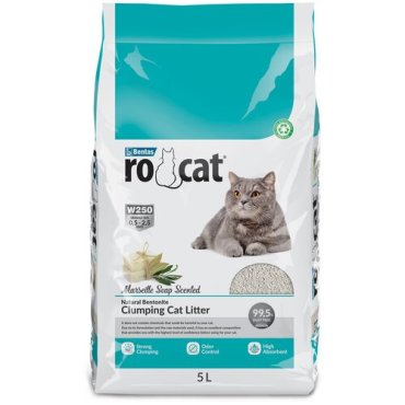 Ro Cat комкующийся наполнитель с ароматом без пыли марсельского мыла пакет 85 кг 1387₽