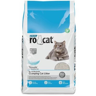 RO CAT NATURAL UNSENTED наполнитель комкующийся для туалета кошек без запаха 5 л 463₽