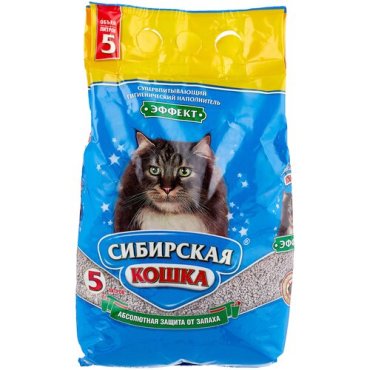 Сибирская Кошка Наполнитель Эффект 5л 262₽