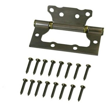 RENZ Петля дверная RENZ 100-2BB FH AB 100х75 мм без врезки 2 подшипника цвет бронза античная 348538 614₽