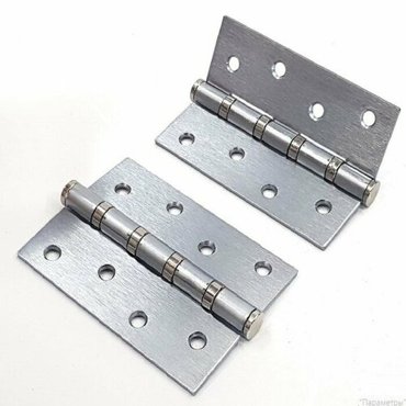 Петля дверная RENZ 100-4BB FH SSC 4 10075 подшипник цвет сатин хром 2 шт 784₽