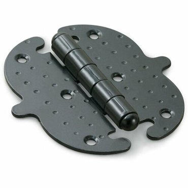 Tech-Krep Петля универс накладная фигурная FRS1-110 мат черн 1 шт 148231 1180₽