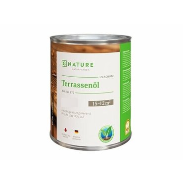 Gnature Масло для террас GNature 270 Terrassenl 0375 л 2080 Лиственница 2170₽