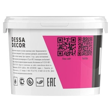 Лессирующий гель Dessa Decor La Base 15 кг 1842₽