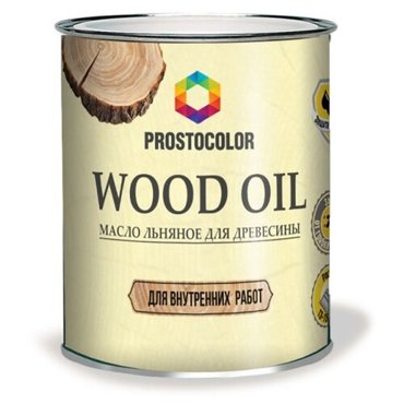 Масло льняное для дерева WOOD OIL PROSTOCOLOR 22л оксидированное 1960₽