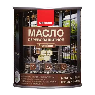 NEOMID PREMIUM Масло для столешниц 04л 1001₽
