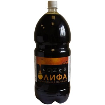 Олифа натуральная льняная 3 литра ГОСТ 7931-76 1867₽