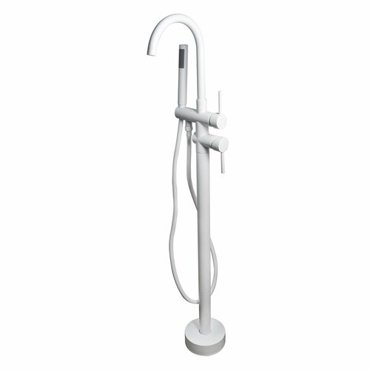 Напольный смеситель для ванны Maxonor Pure Life PL3087-8 белый 42385₽