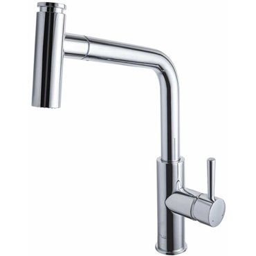 Смеситель для кухни Maxonor Pure Life PL4281 Хром с выдвижной лейкой 14016₽