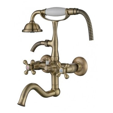 Смеситель для ванны Kaiser Carlson Style 44422-1 Bronze 27210₽