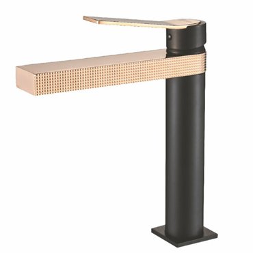 Смеситель для раковины Maxonor PURE LIFE PL1083 черныйзолото 11200₽