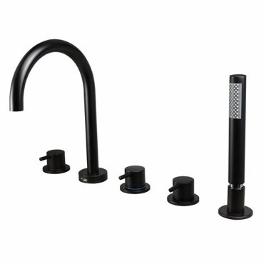Смеситель для ванны встраиваемый Maxonor Pure Life SUPERIOR PL1287-7 Чёрный 39428₽