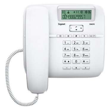 Телефон Gigaset DA610 белый 3990₽