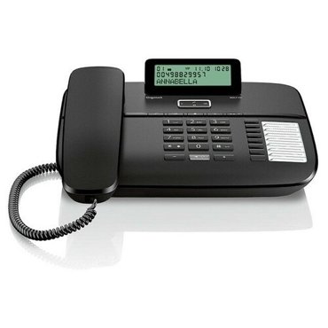 Телефон Gigaset DA710 Black проводной 4600₽