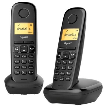 Радиотелефон Gigaset A270 Duo черный 8030₽