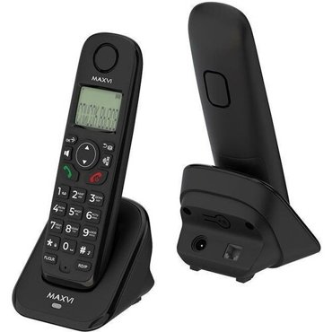 Радиотелефон Maxvi GA-01 Чёрный 2950₽